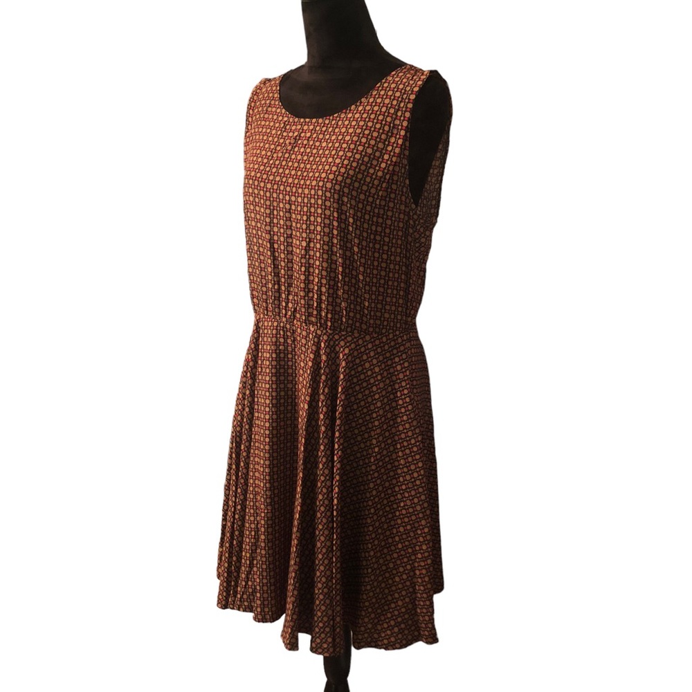 Cremieux Floral Print Flare Dress size 12 - Picture 4 of 8